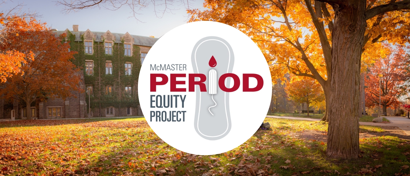 McMaster Period Equity Project logo.